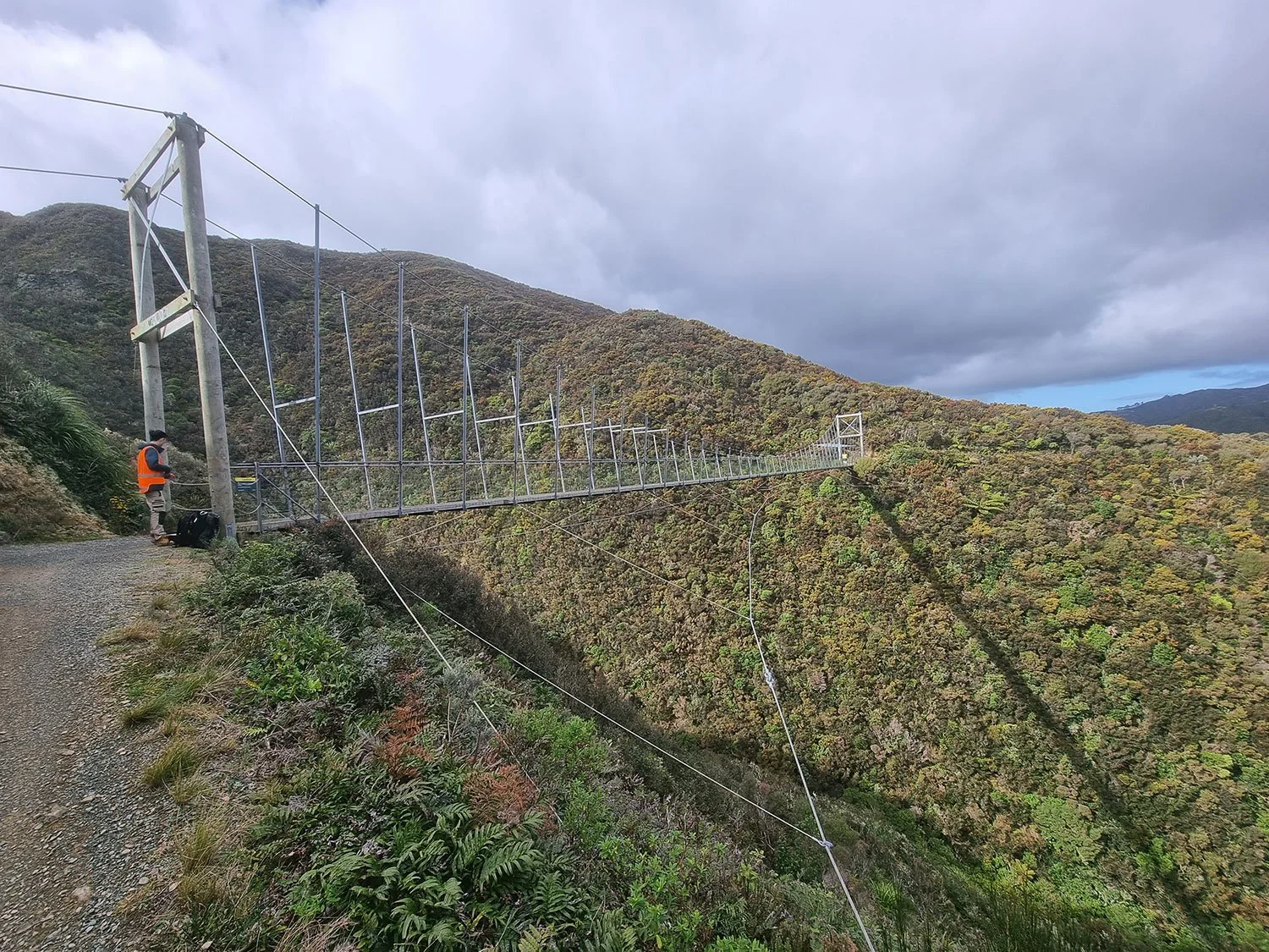 Makara Peak Suspension Bridge Upgrade