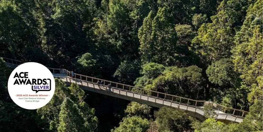 Kauri Glen Reserve Treetop Bridge
