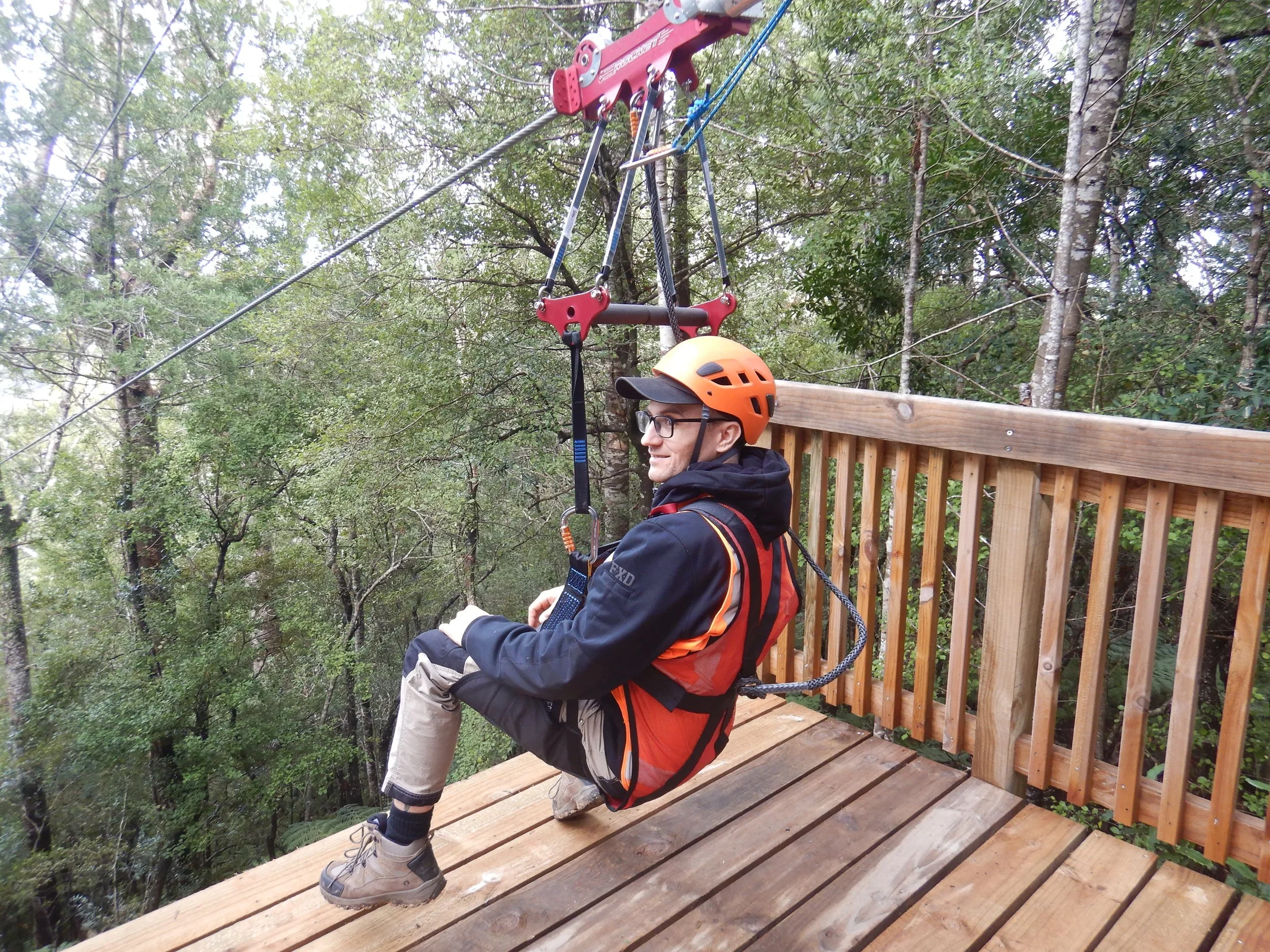 Man O’War Winery Zipline