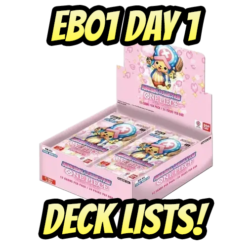 [EB01] Egman’s Day 1 Deck Lists!