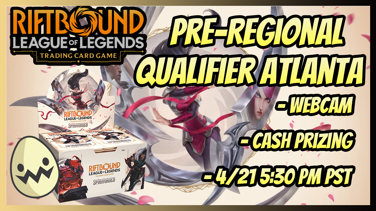 Egman Event’s Riftbound Pre-Regional Qualifier Atlanta 