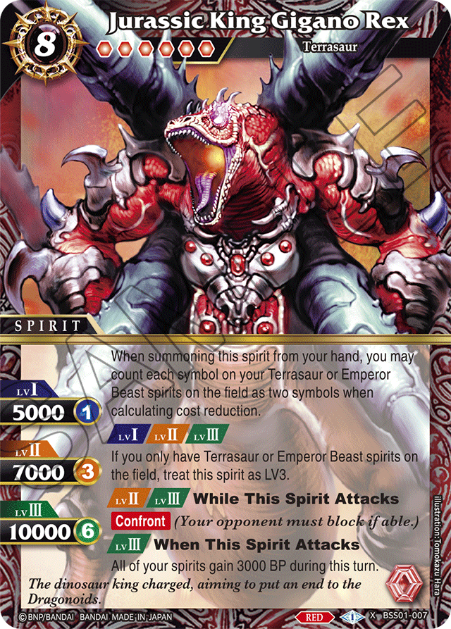 Battle Spirits Saga Dawn of History Terrasaur Decks — Egman Events