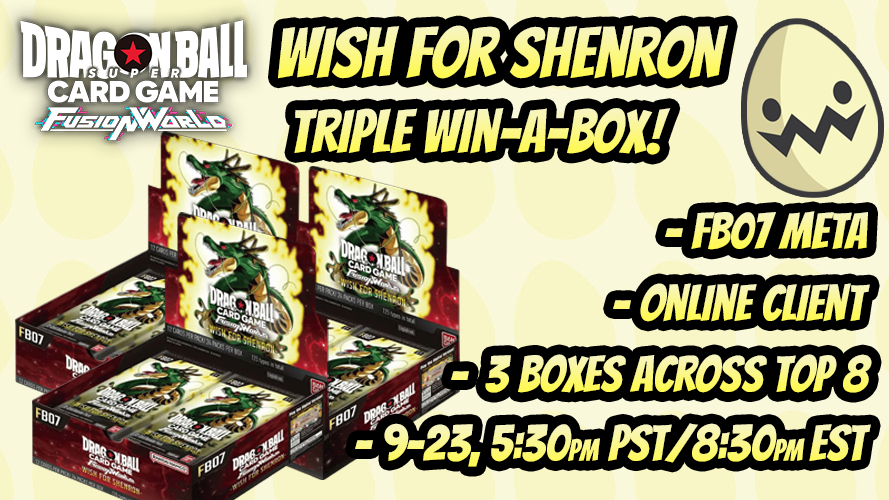 Egman Event’s Fusion World FB07 Triple Win A Box