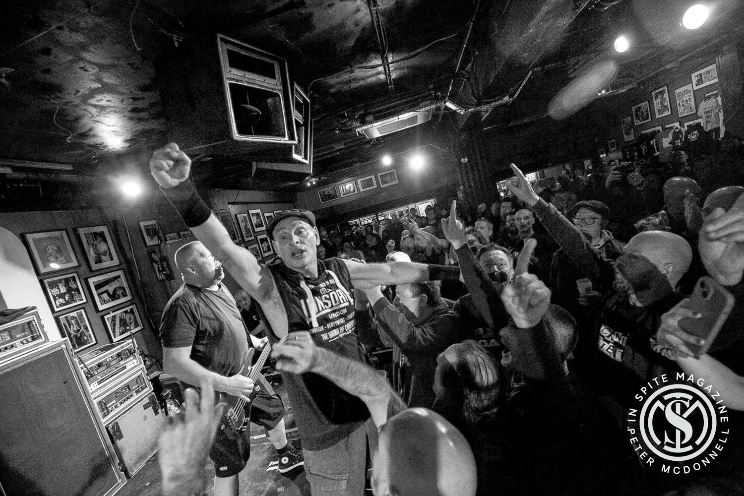 On The Rail for The Cockney Rejects — In Spite Magazine