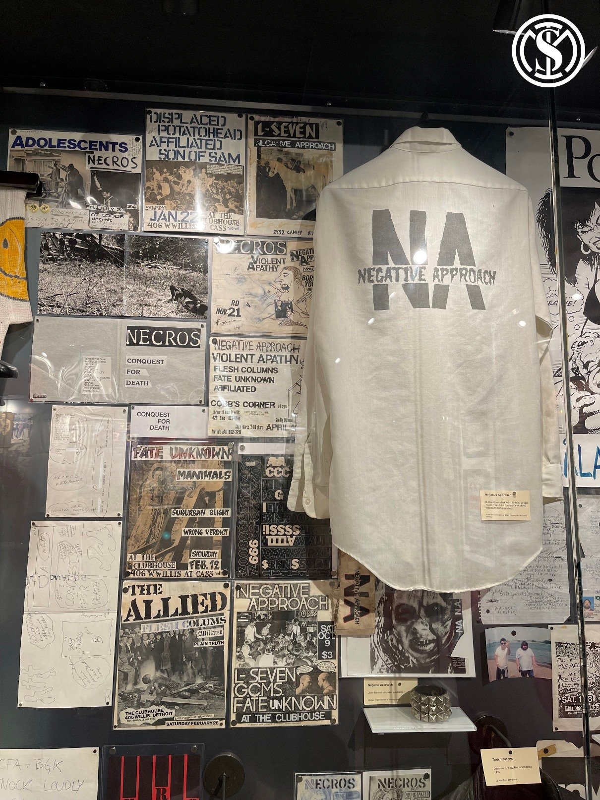 Negative Approach memorabilia