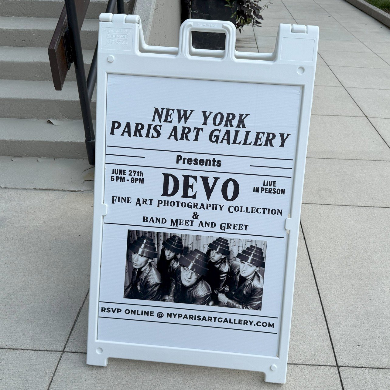 Devo Meet & Greet in Birmingham, Michigan.