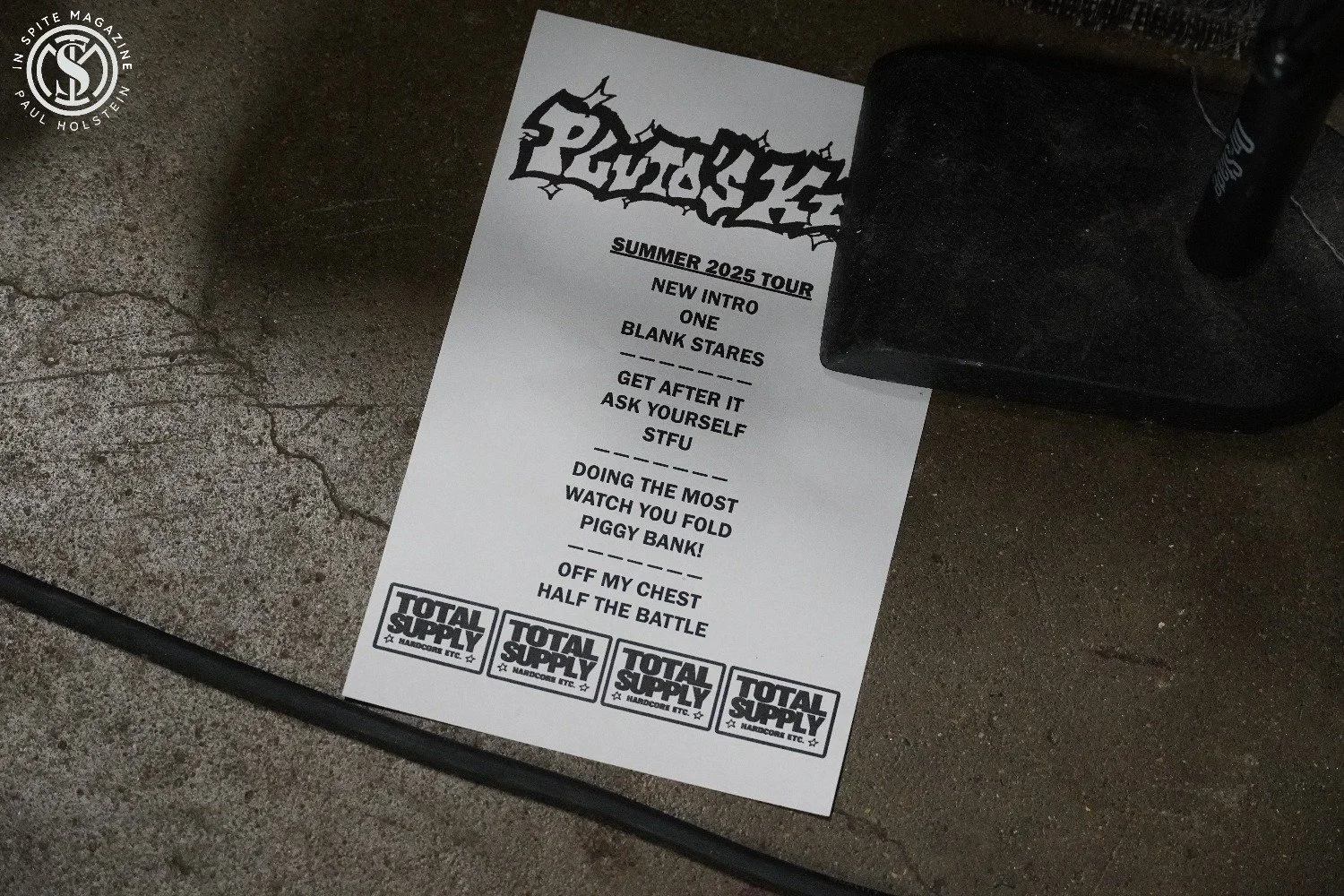 Pluto's Kiss set list