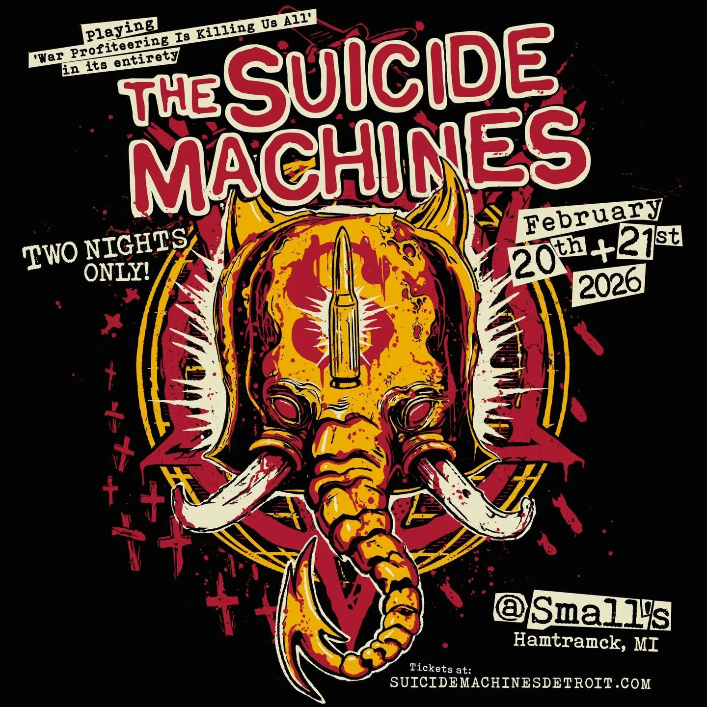 The Suicide Machines Back-To-Back Nights at Small’s Bar.