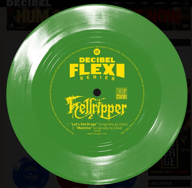 Photo of the album cover that is being reviewed.