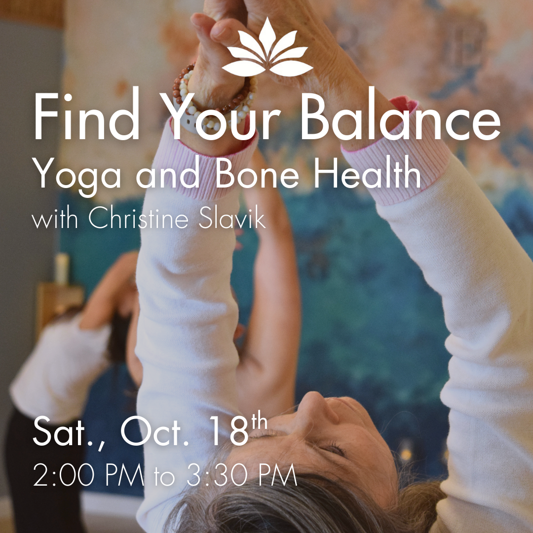Find Your Balance: Yoga & Bone Health with Christine