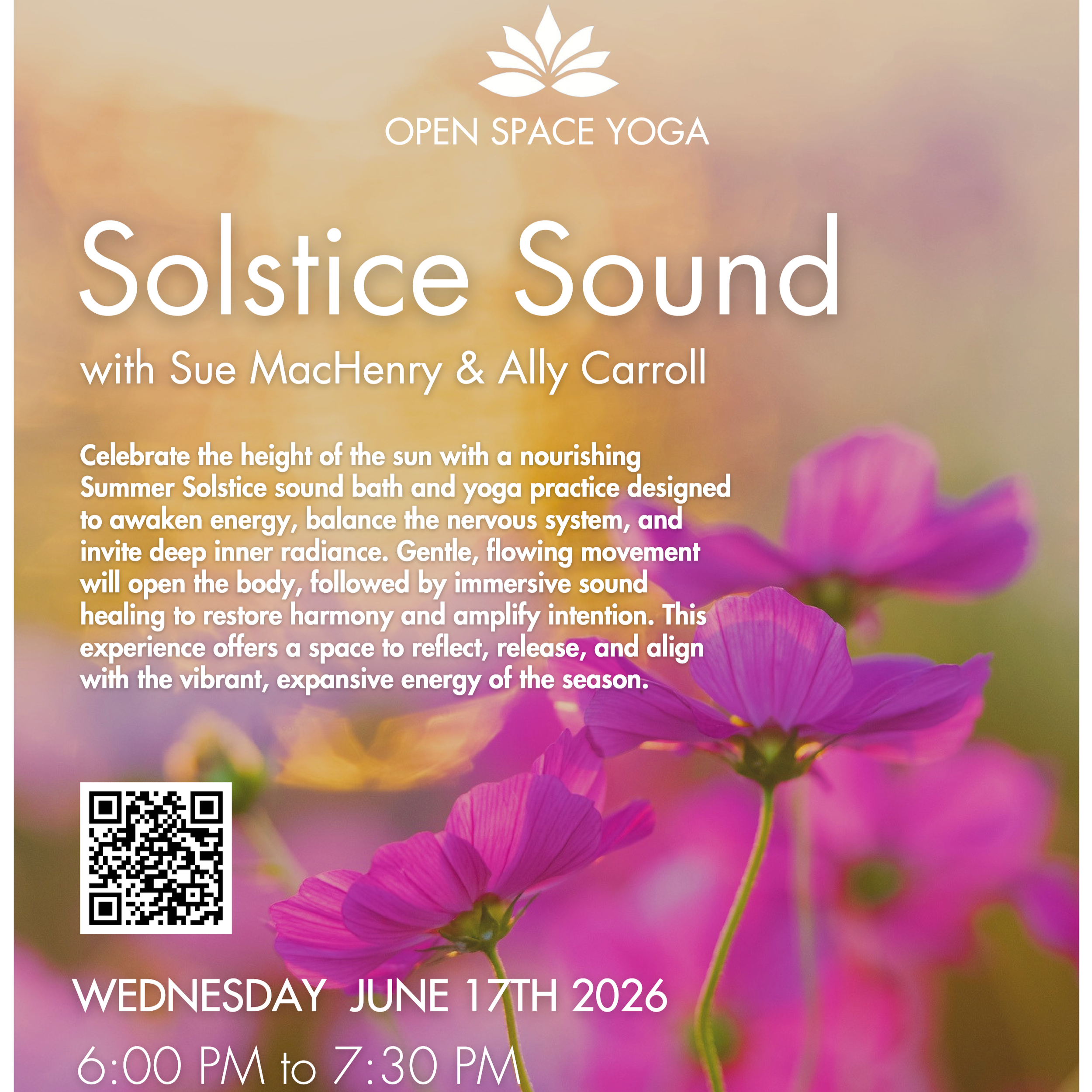 Solstice Sound with Sue Mac Henry & Ally Carroll