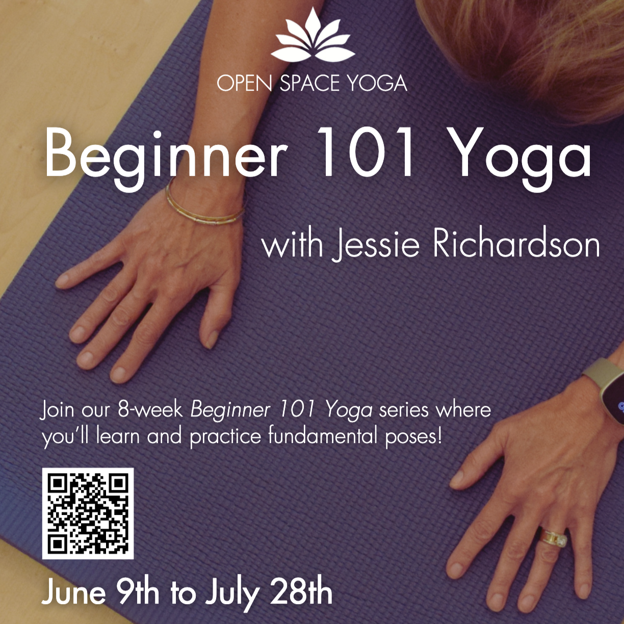 Beginner 101 Yoga with Jessie Richardson