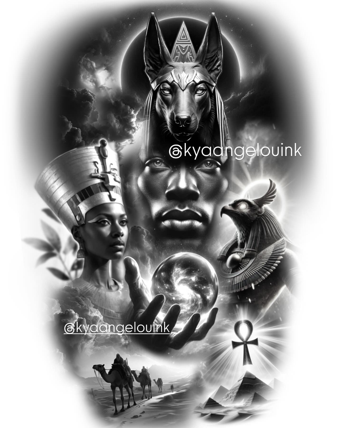 Another Egyptian sleeve idea!