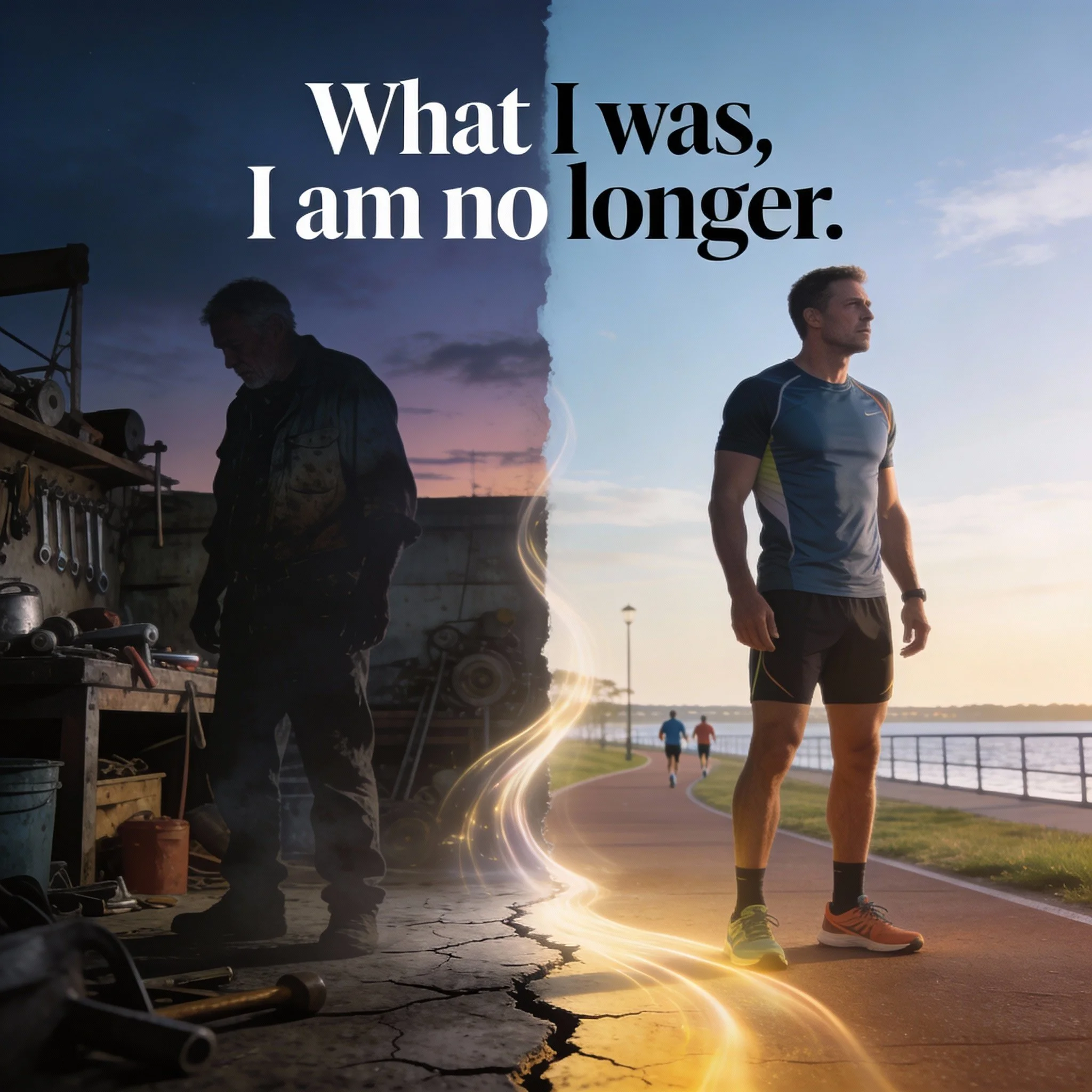 What I was, I am no longer