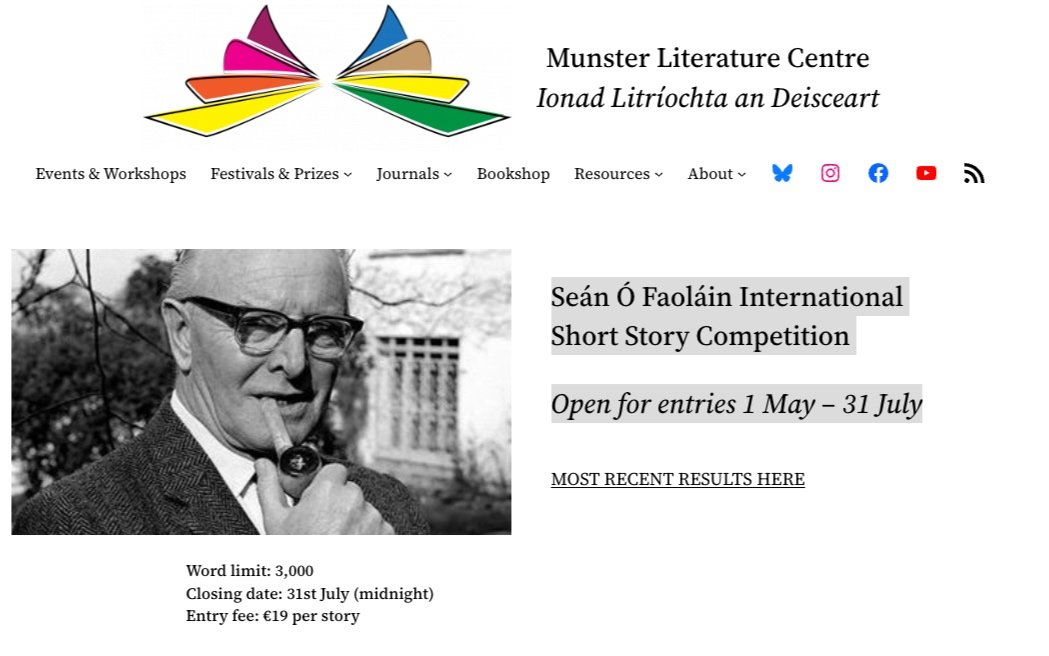 Seán Ó Faoláin International Short Story Competition