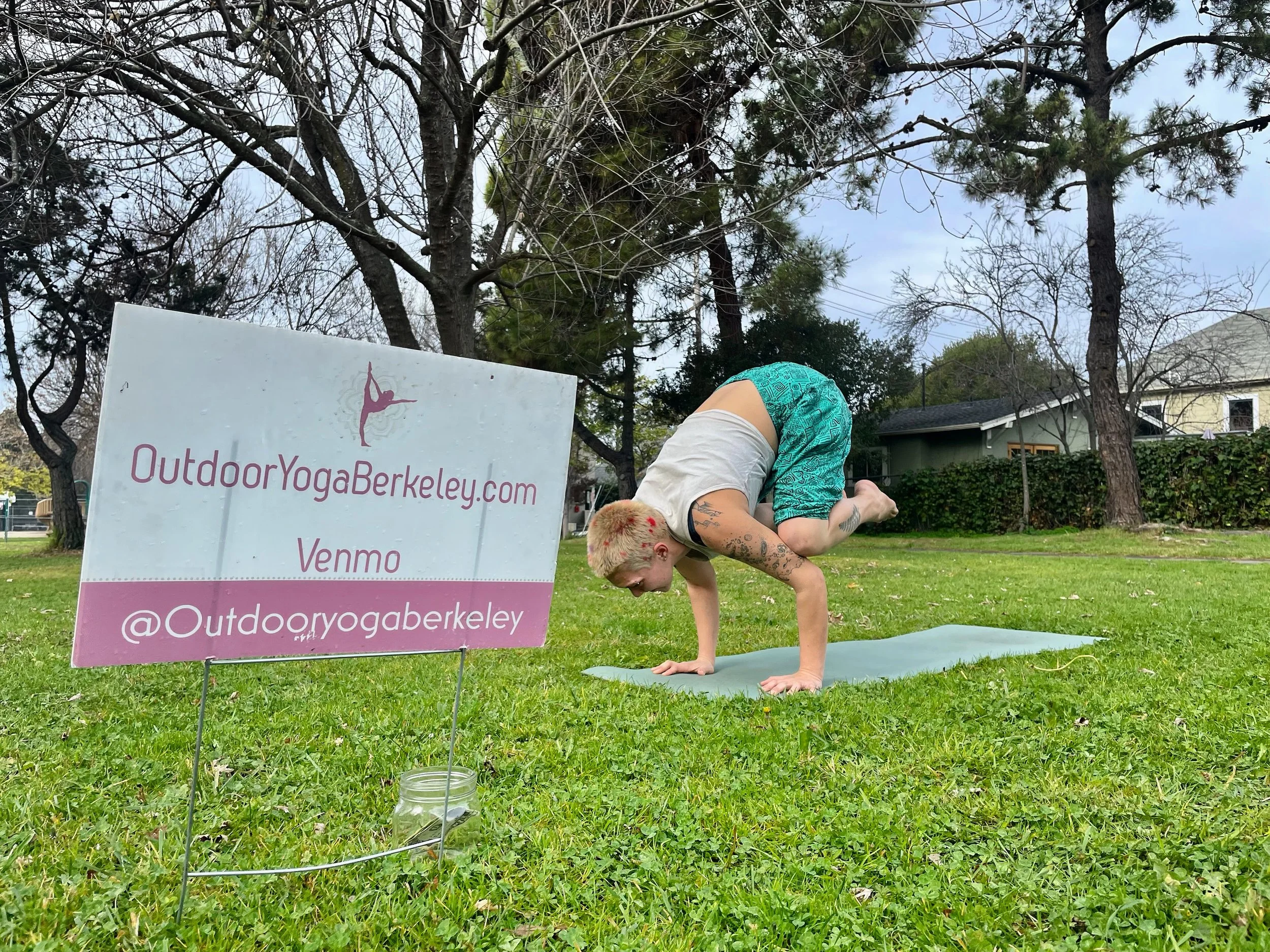 Outdoor Yoga Berkeley