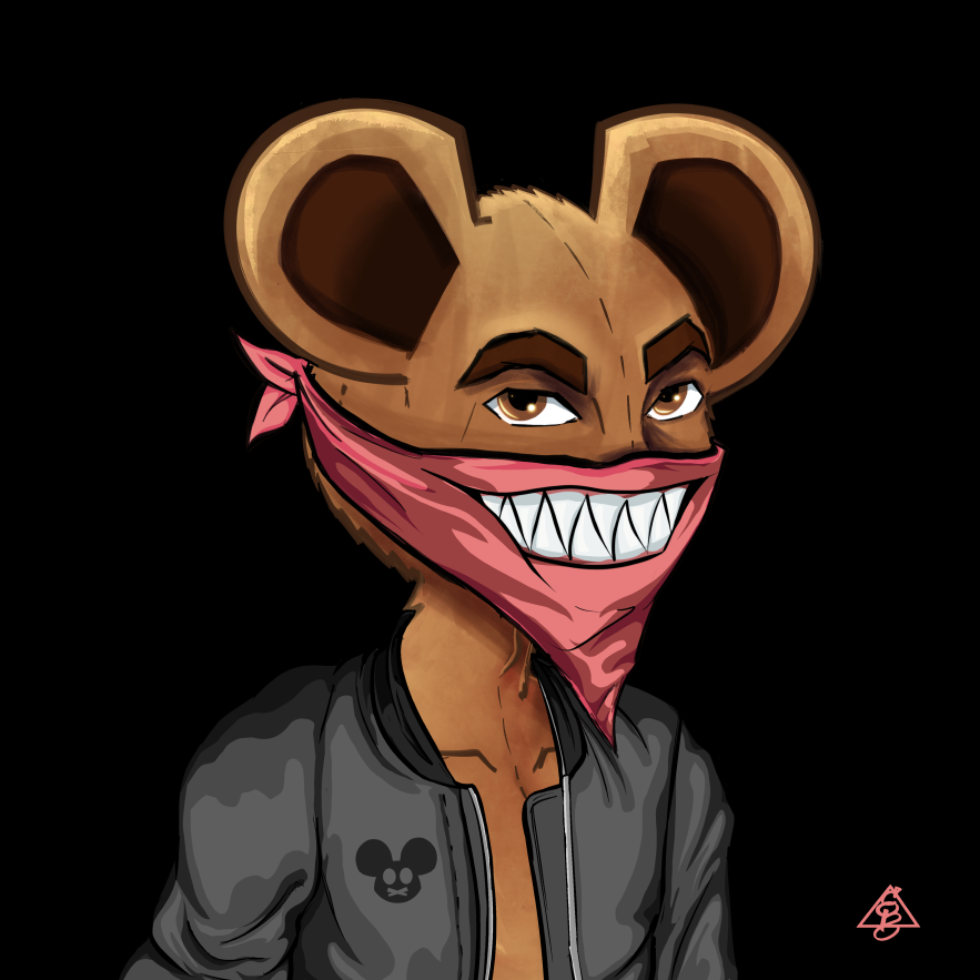 Pink Mask Bandit