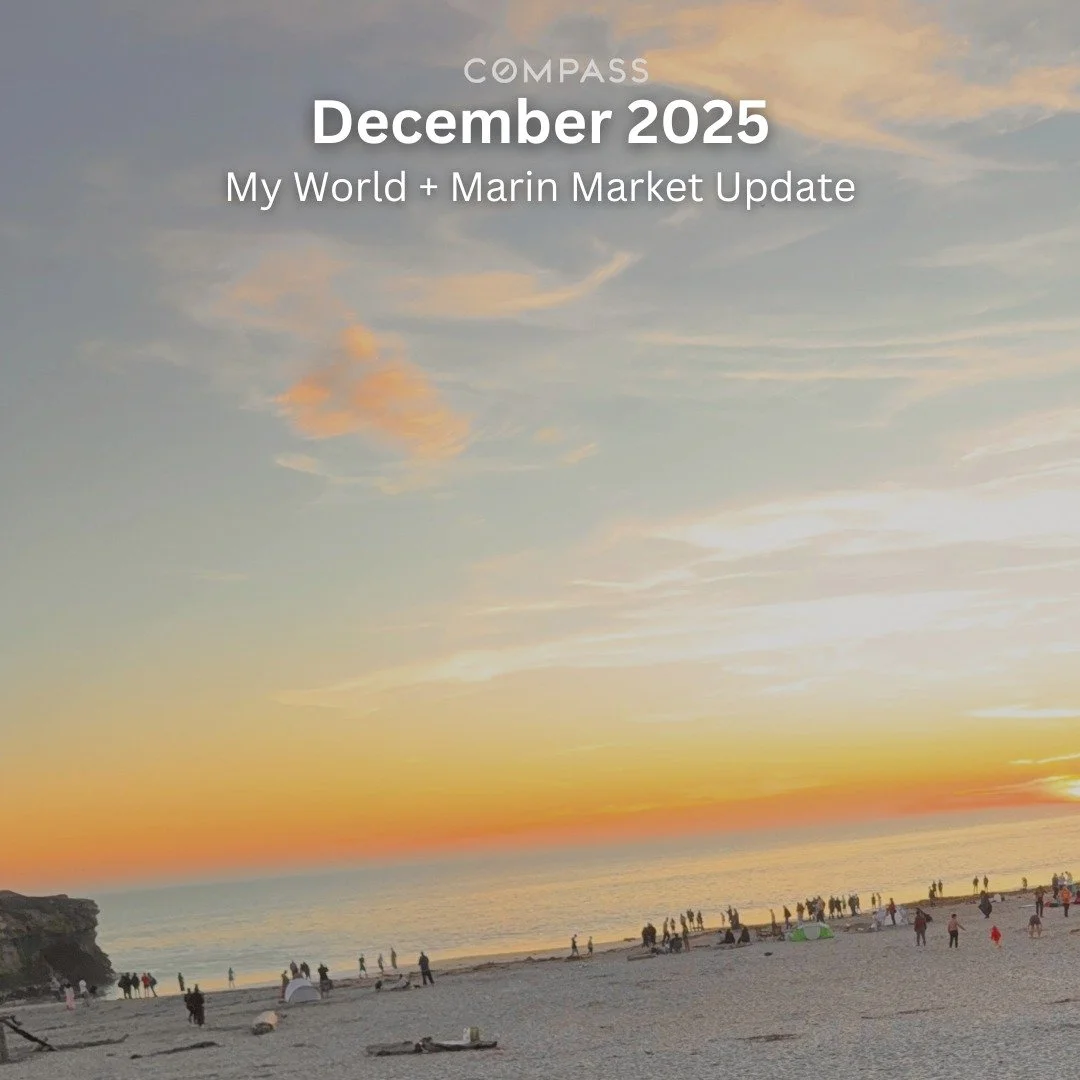 December My World + Marin Market Update is now live!

🧐 See link in bio.

Highlights:

&bull; 🦃Family Thanksgiving road trip: golf, beach time, and a great stay at Chaminade Resort
&bull; 📈Marin home sales up 13&ndash;14% YoY + prices up 3% in Q3
