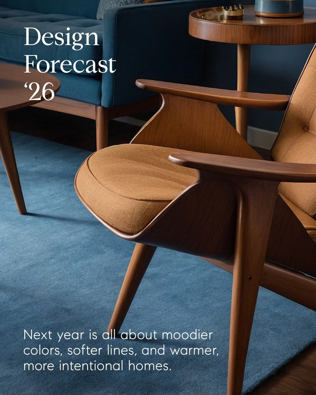 Design trends shift, but the best homes always feel intentional. As we head into 2026, the focus is on warmth, texture, and personality; spaces that feel good to live in, not just look at.

From moodier jewel tones and color-drenched rooms to layered