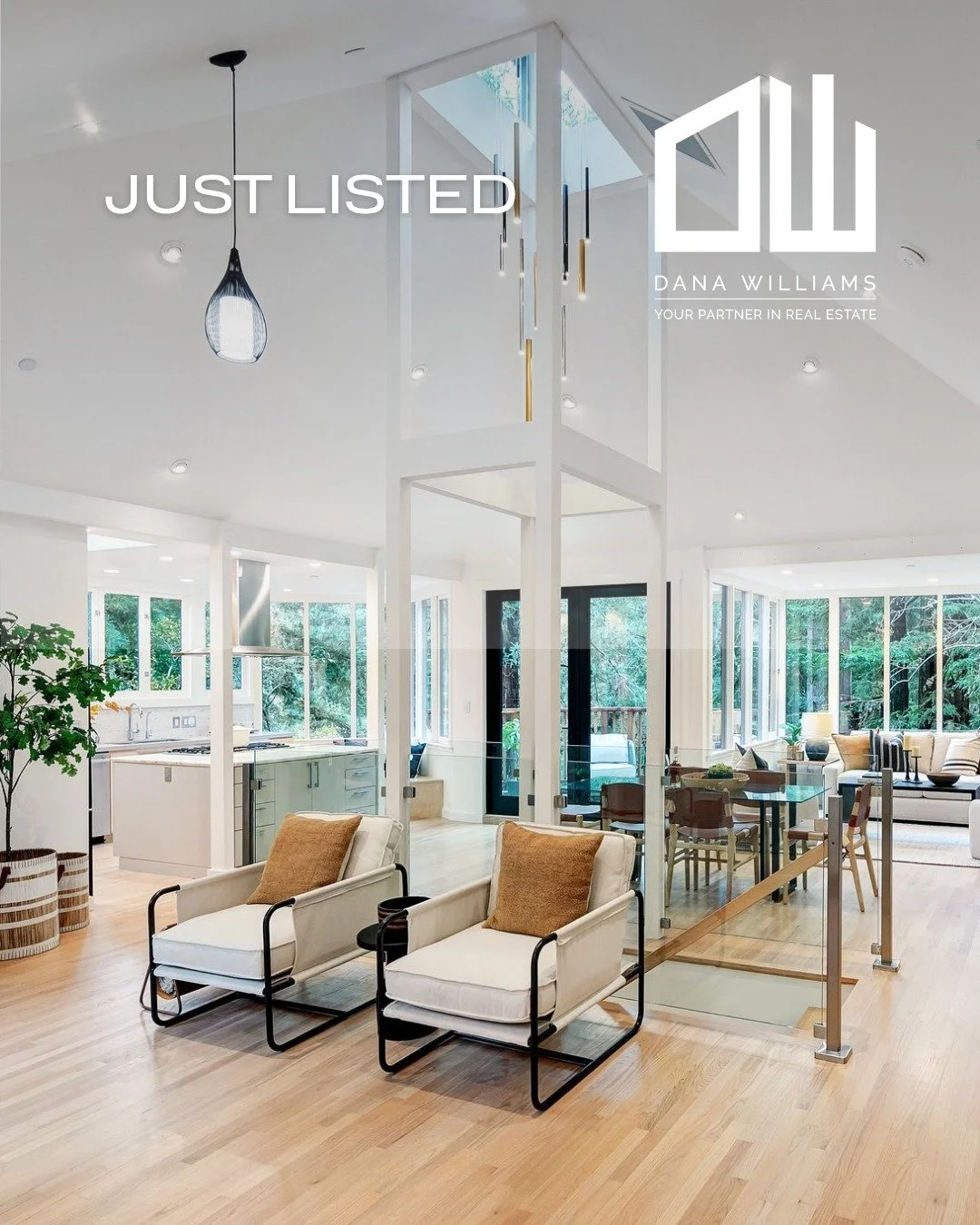Just Listed | An Architectural Gem in the Redwoods. Polsky designed. 

29 Millard Rd, Larkspur
&plusmn;2,132 sqft
4bd / 4ba | $2,749,000

Recently remodeled with an open-concept main living area, featuring a custom modern kitchen, gas fireplace, and 