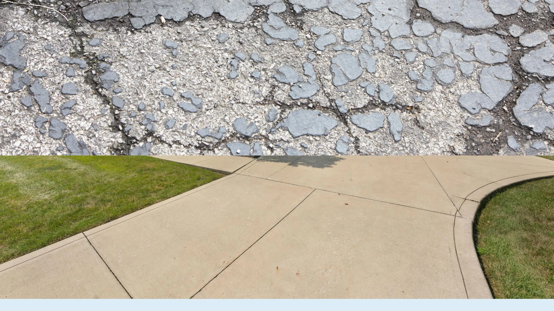 long beach cracked driveway repairs