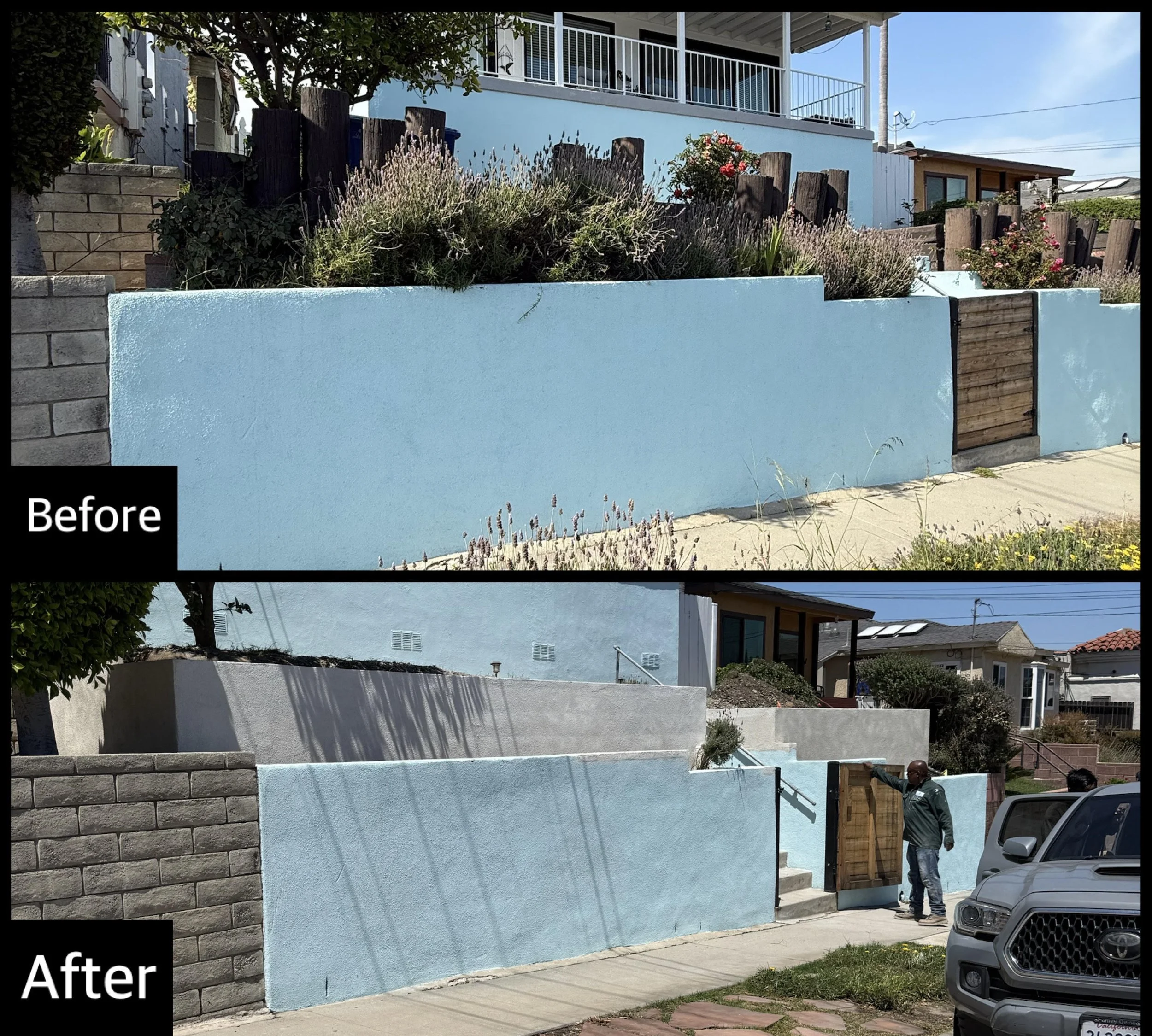 Retaining Wall contractor long beach ca