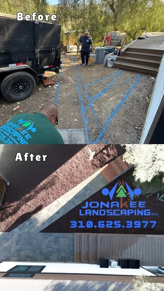 palos verdes paver walkway