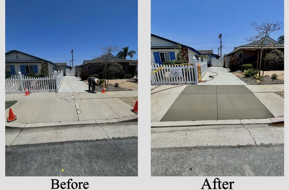 Concrete Driveway Repair in San Pedro, CA 90731