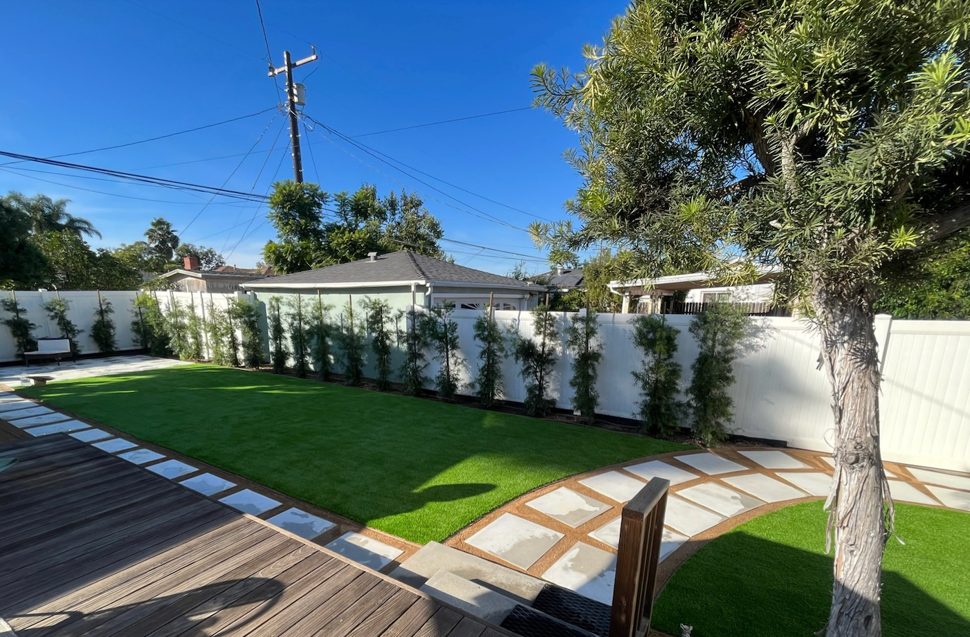 synthetic turf installation san pedro