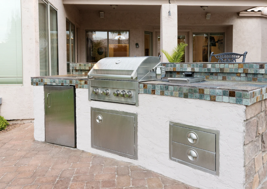 outdoor built in bbq long beach, ca