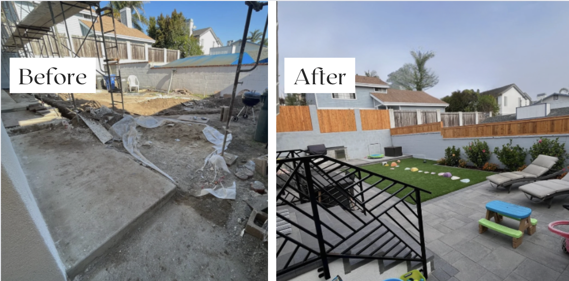 redondo beach block wall reinforcing