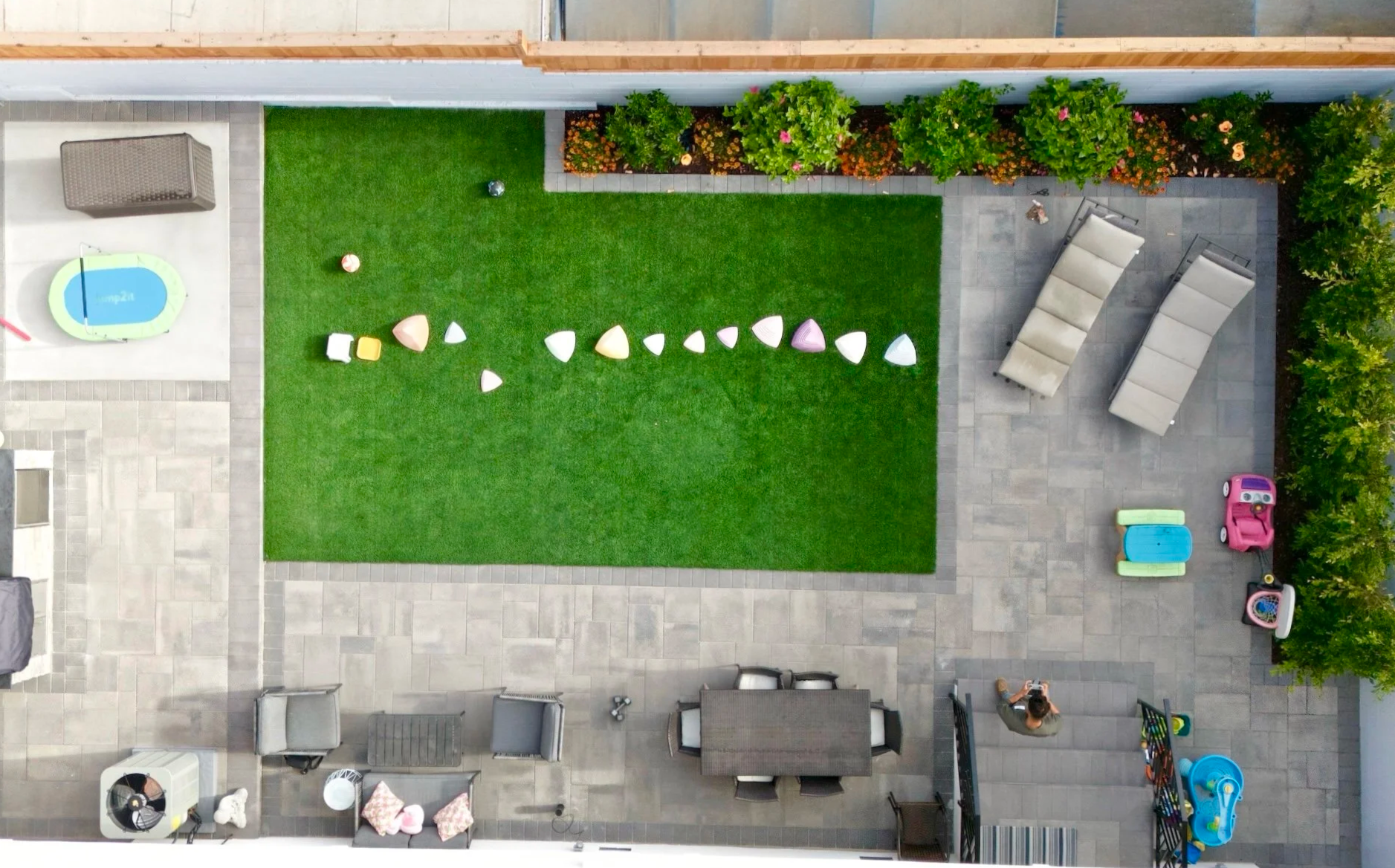 long beach paver patio