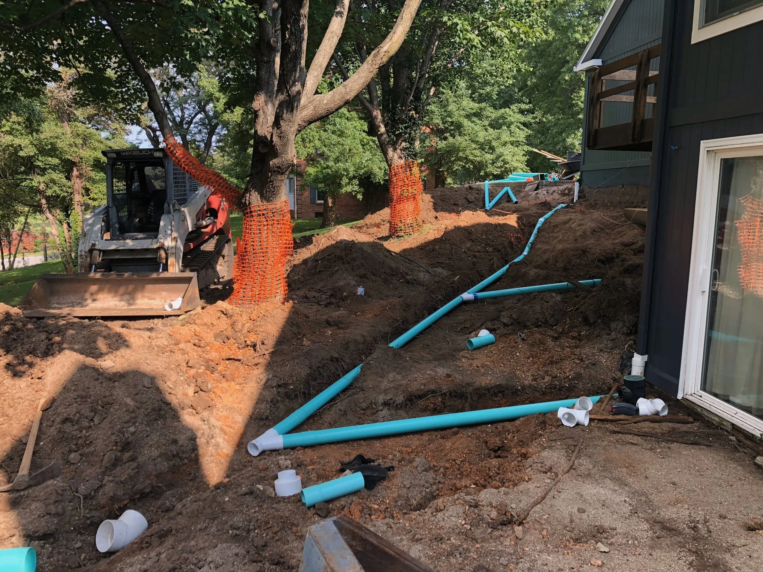 hillside drainage solutions Palos Verdes