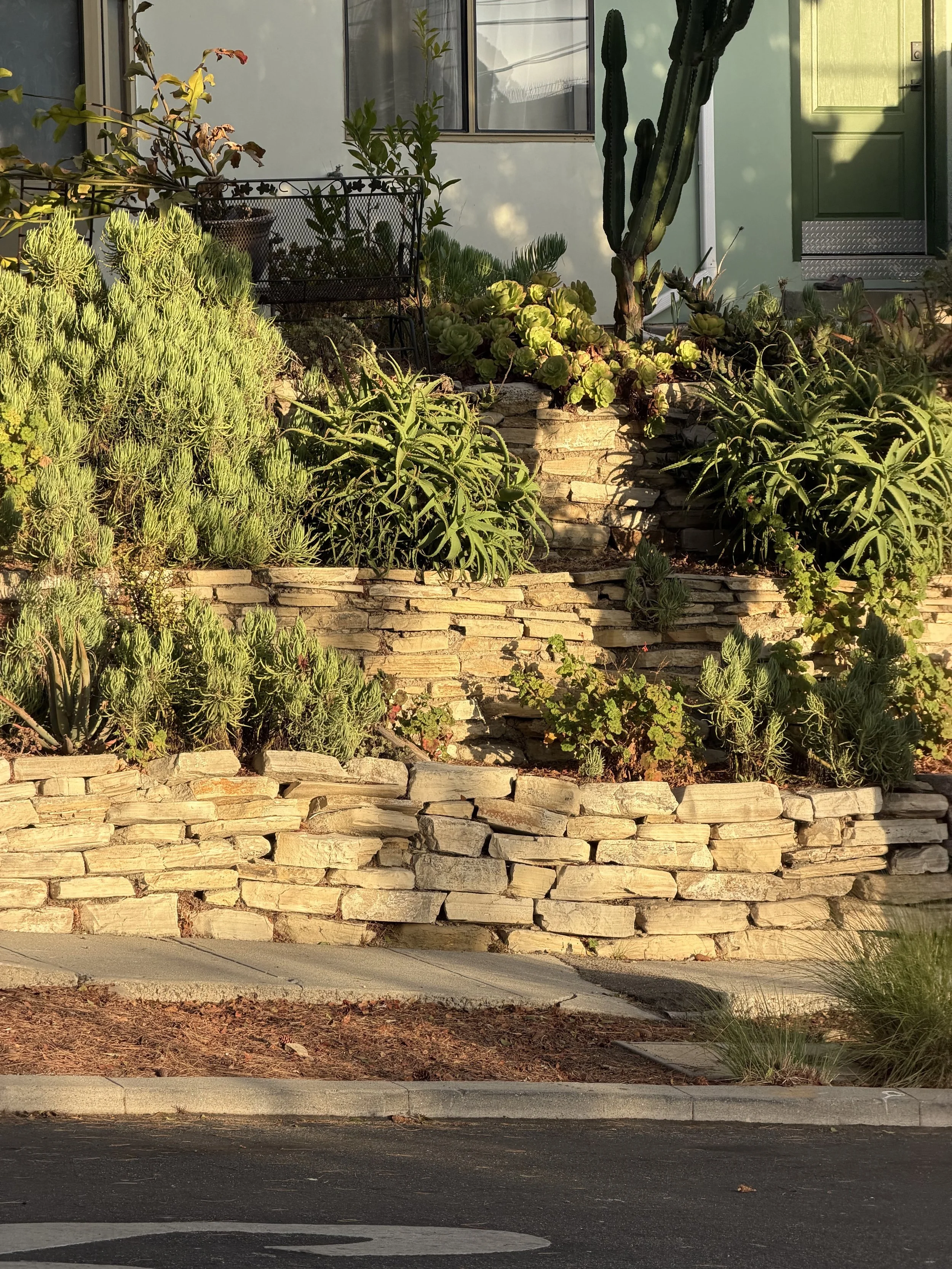 planter wall rancho palos verdes