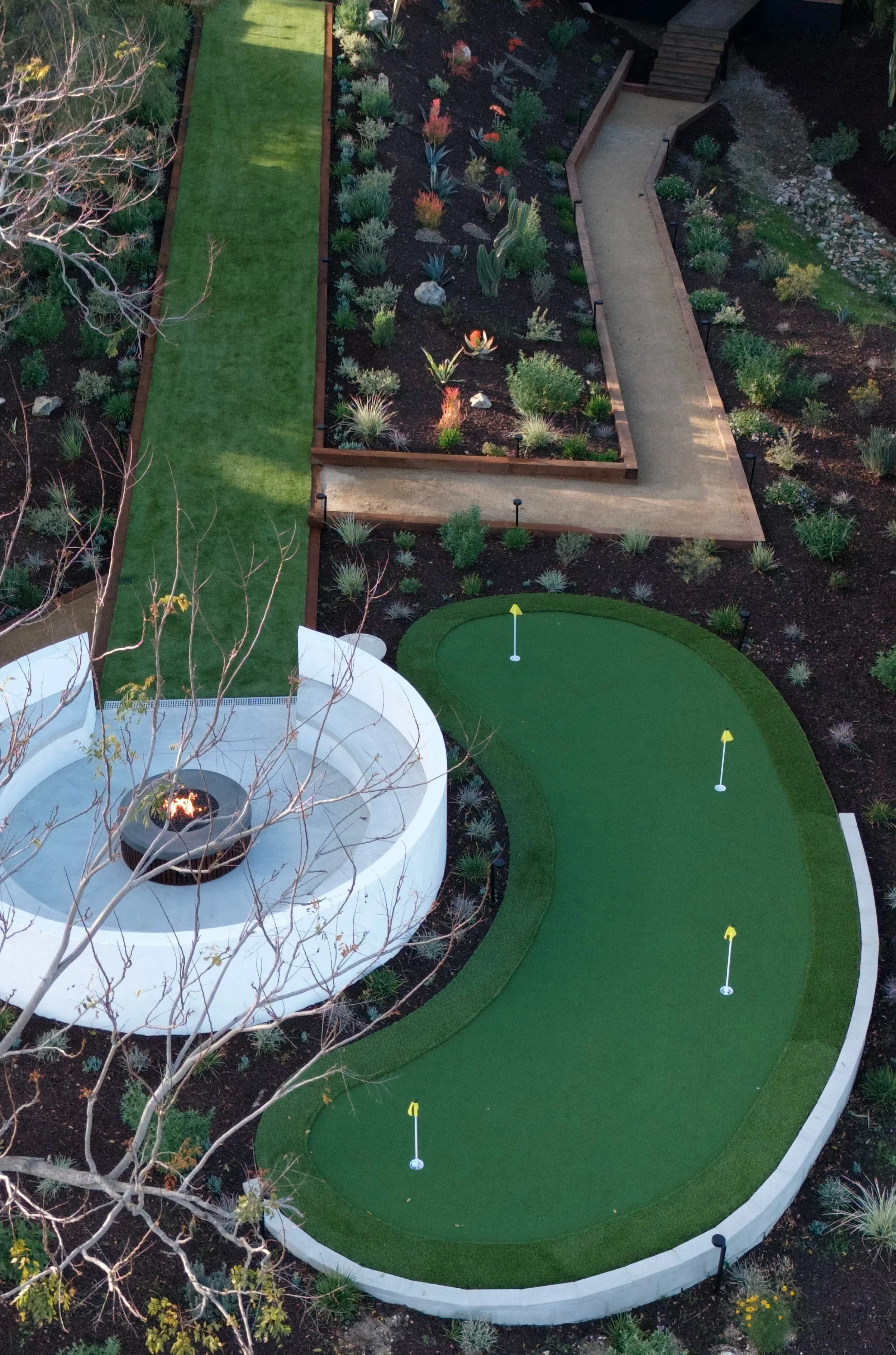 front yard landscape design rancho palos verdes
