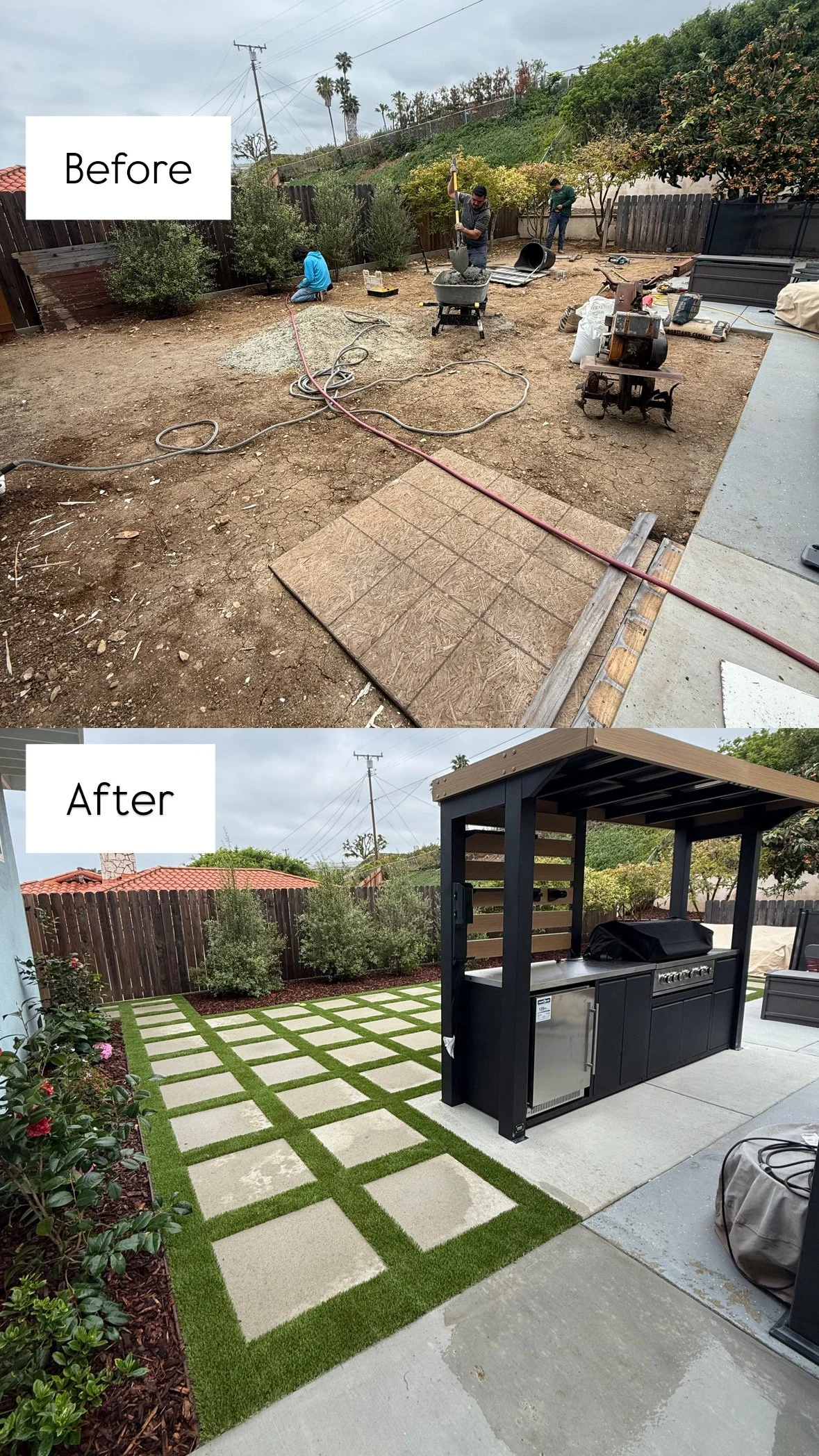 backyard remodel long beach