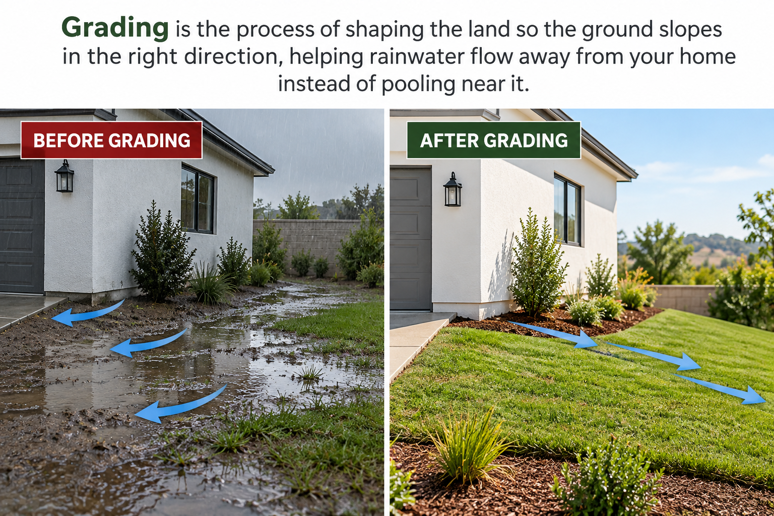 grading in the south bay