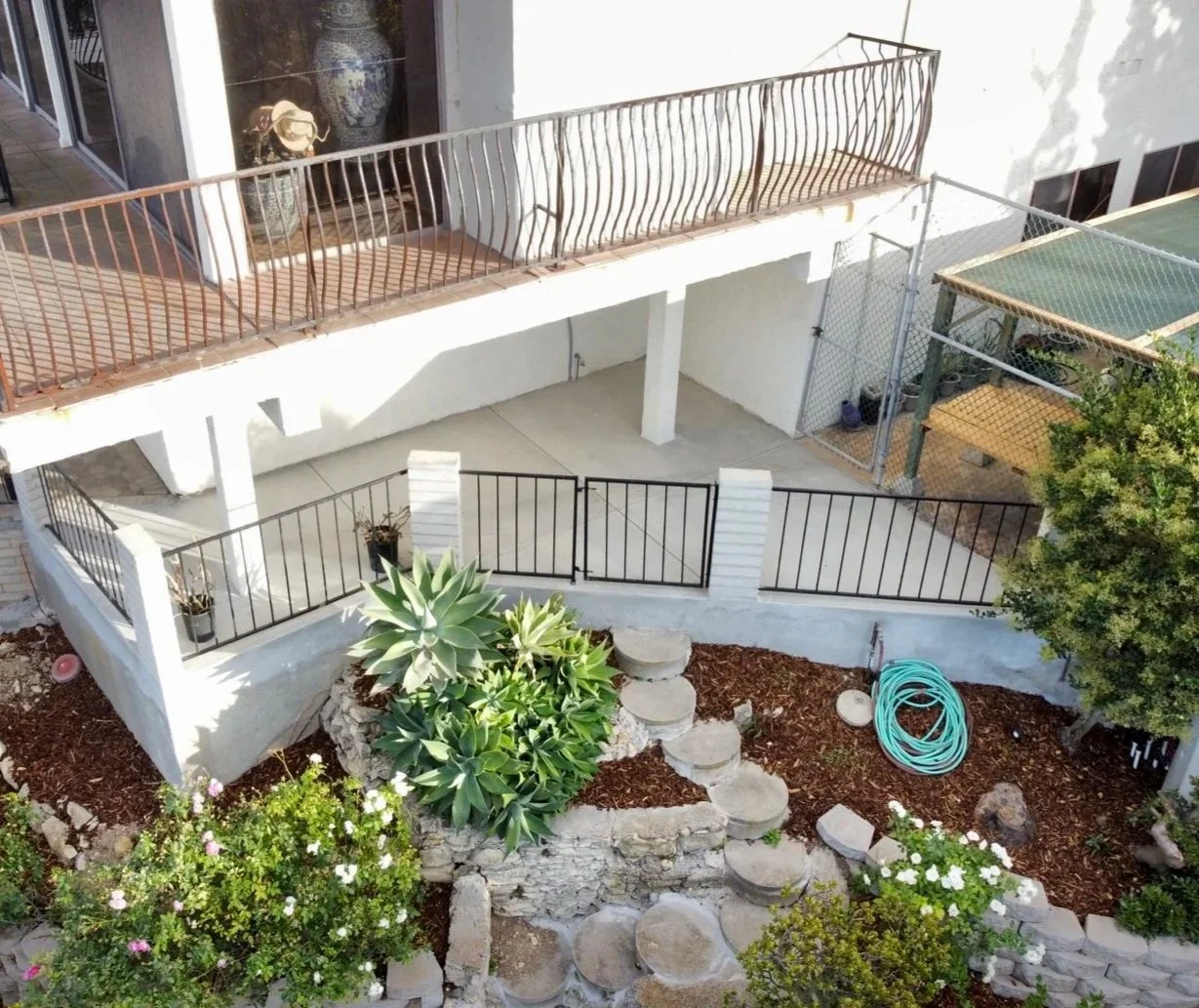 san pedro wrought iron fence installation