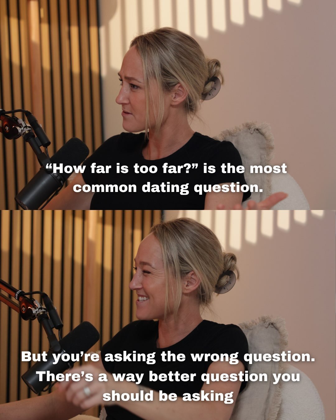 If you&rsquo;re trying to find dating loopholes, you&rsquo;ve already missed the point 🕳️ 

Here&rsquo;s a better question to ask than &ldquo;how far is too far??&rdquo; 👉