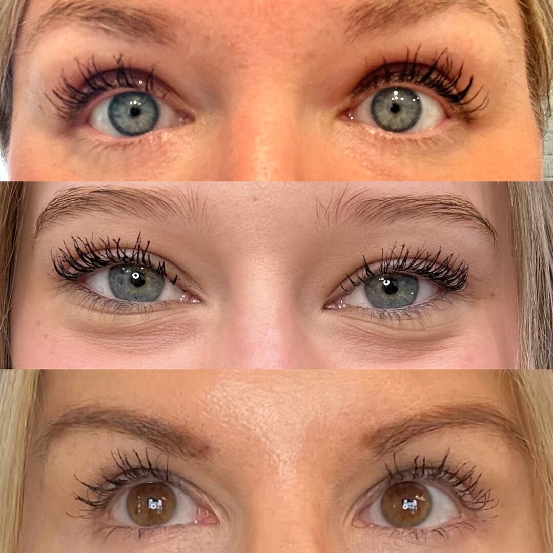 Here are 3 of our very own results after 2 months of RevitaLash&reg; Advanced Eyelash Conditioner✨

💞strengthen lashes 
💞protect against breakage
💞 improving flexibility and shine
💞 dramatic looking eyelashes
💞52% increase in natural curl
💞appl