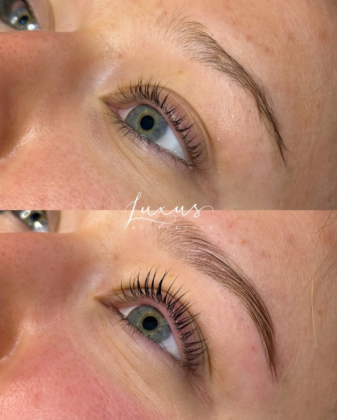 Gorgeous Lash Lift + Tint &amp; Brow Lamination + Tint Results from Aesthetician Mackenzie Serlet 👁️💫🌟

All lash &amp; brow services from tinting, to lifts and laminations, and waxing are available to book online with Mackenzie!

Friday and Saturd