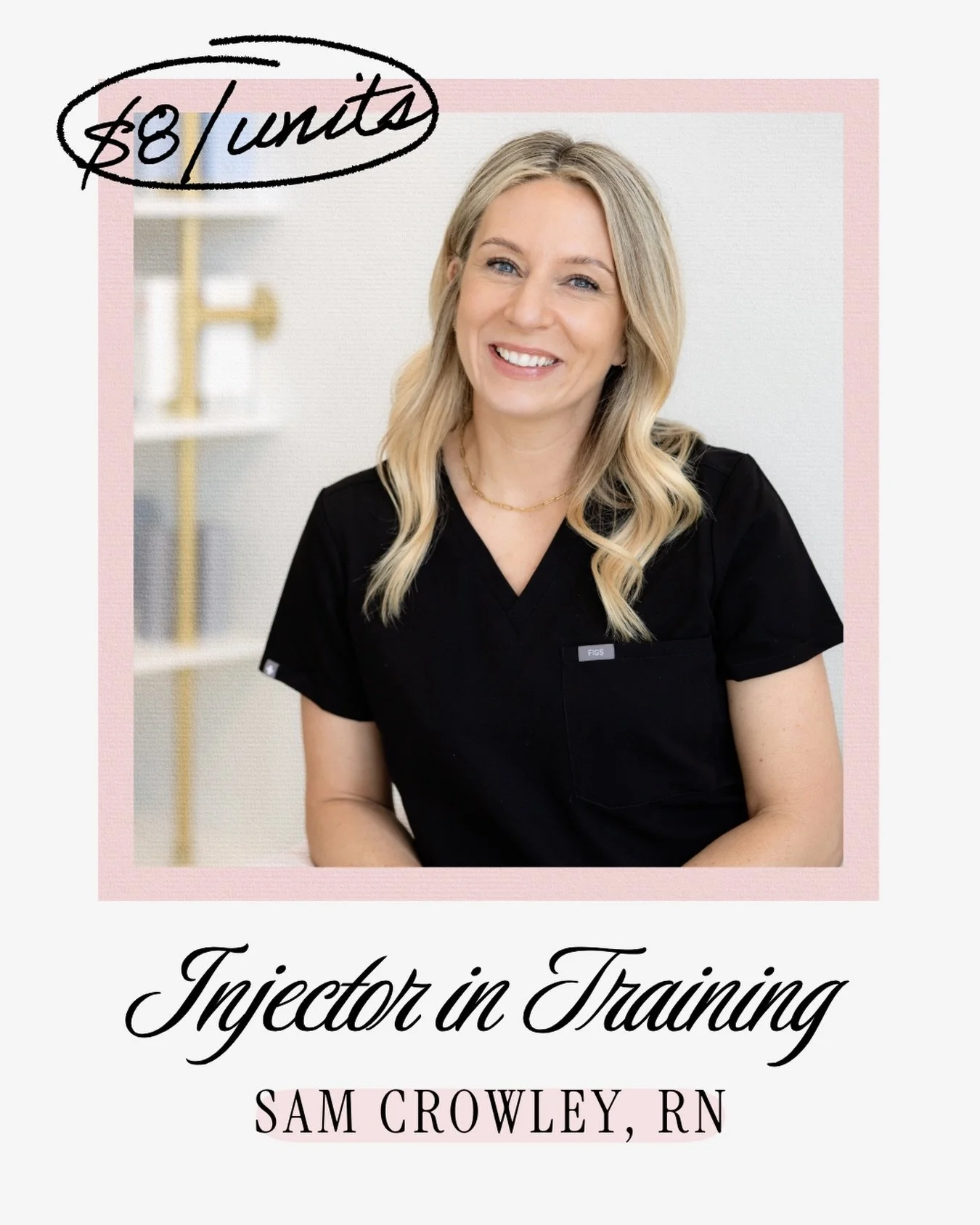 Our new injector Sam is in training! 🎉 Book with her April 25th &amp; 26th to receive $8 Botox &amp; Dysport units! 🗓️💉

Samantha (Sam) Crowley a Registered Nurse with 10 years of experience in Labor &amp; Delivery, which was her first love in nur