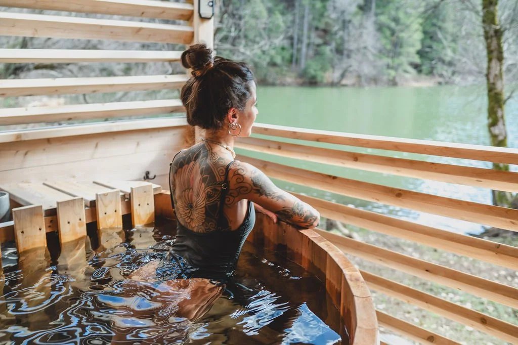 The Woods Sauna at Hollow and Honey Retreat Oct 22-25