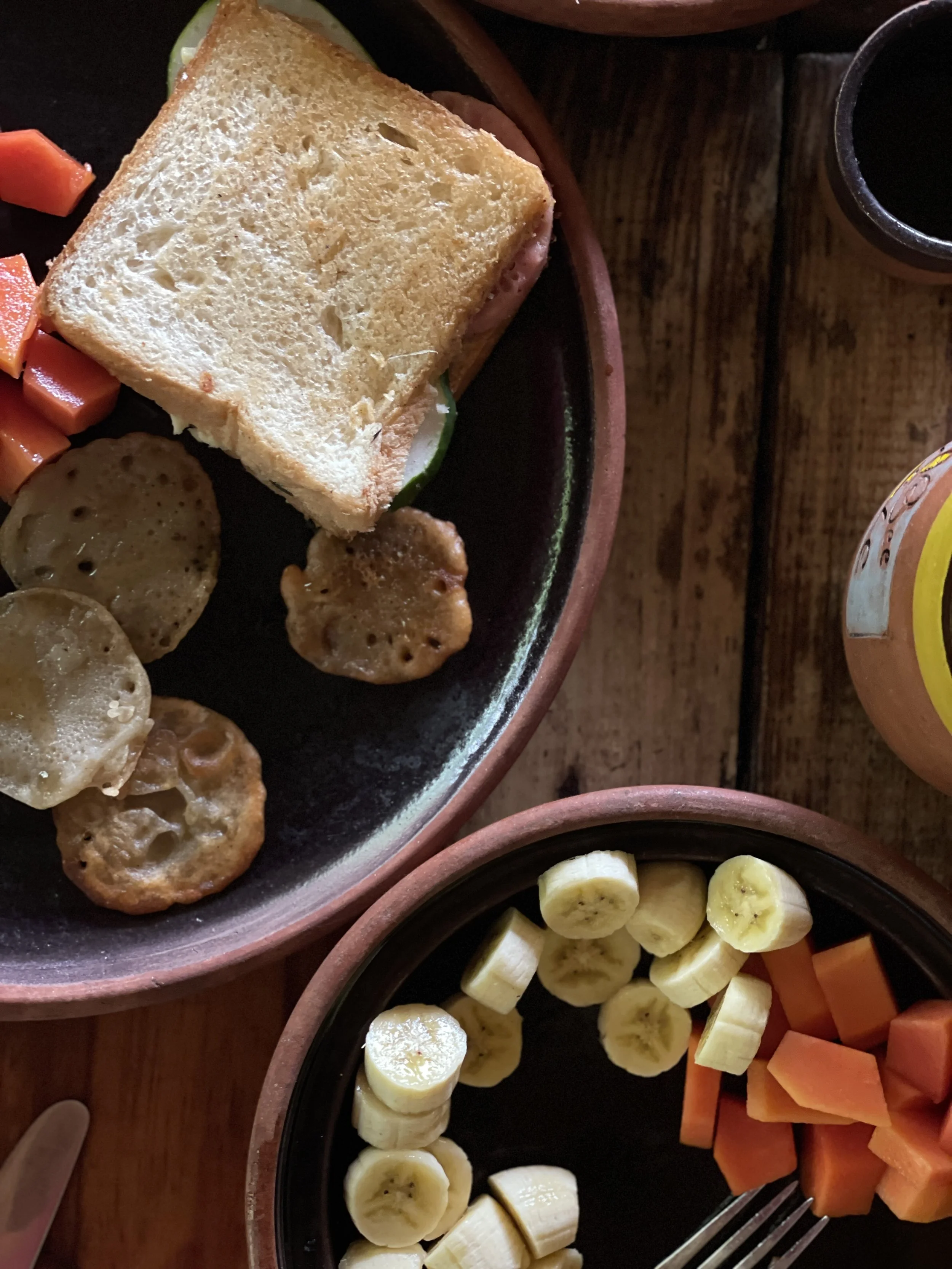 Breakfast at Bee Hola Farm in Topes de Collantes, Cuba