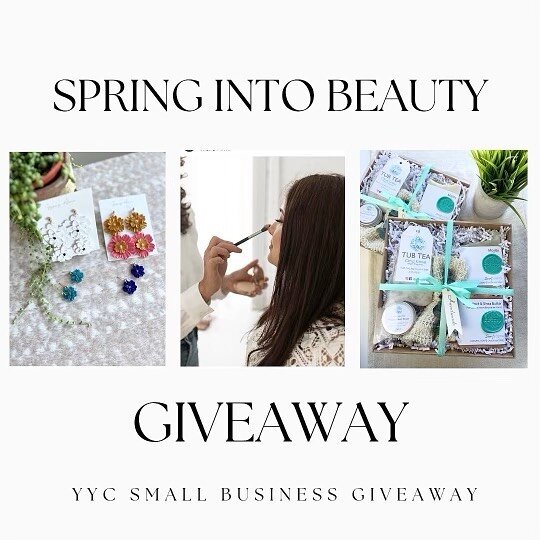 It&rsquo;s the first official day of spring and we are celebrating!!

Celebrate with us and enter for a chance to win the following for you AND your bestie:

Hair &amp; Makeup Session with us @wildflower__artistry 
Earrings from @gypsy__alma 
Bath an