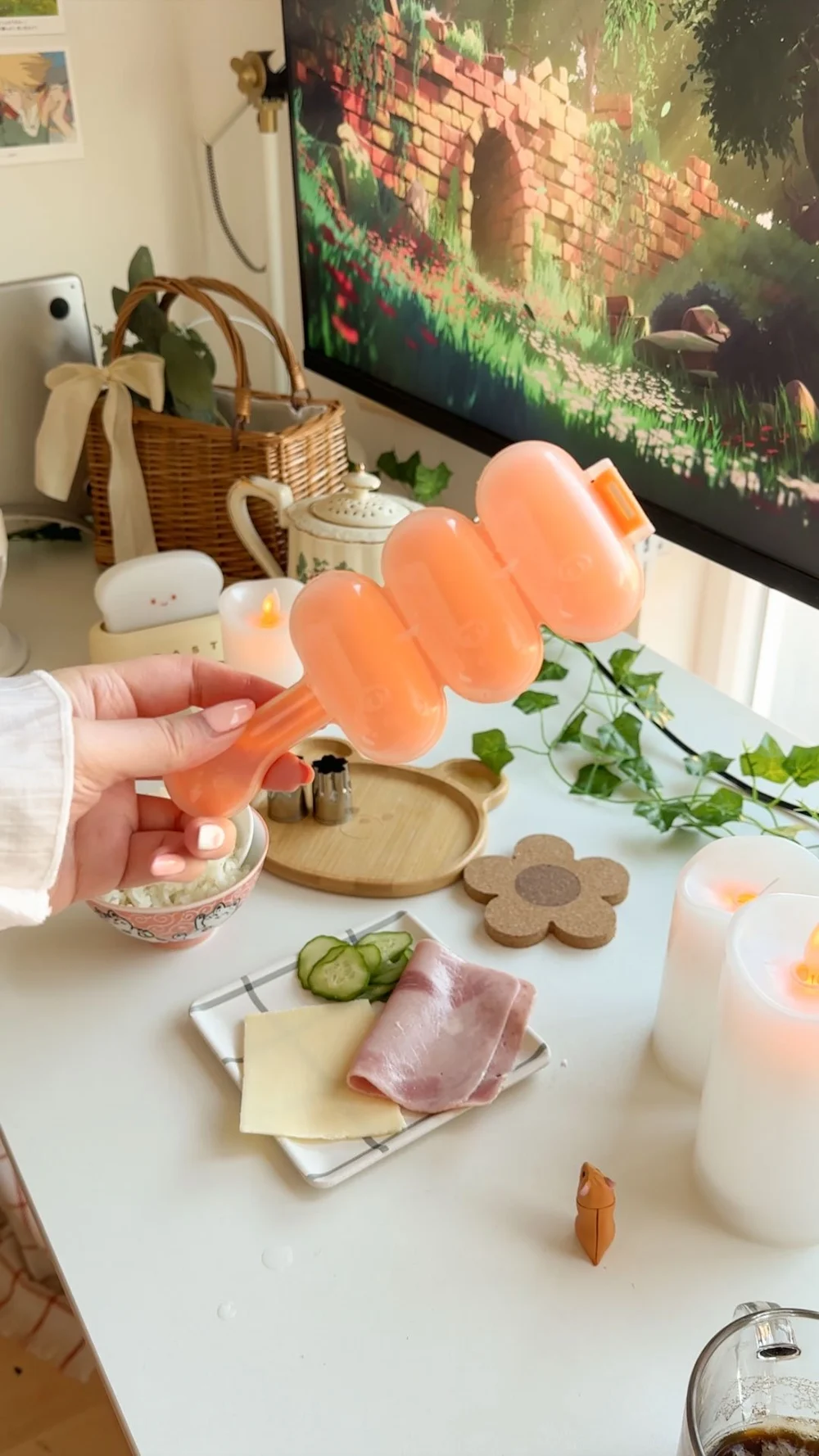 Easy bento tool that makes cute rice balls for your lunch! — Pretty ...