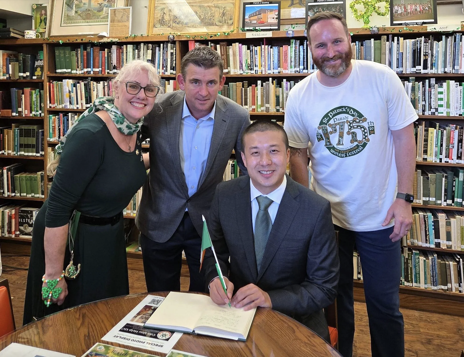 San Francisco Board of Supervisors unanimously votes to establish an Irish Cultural District in the Sunset