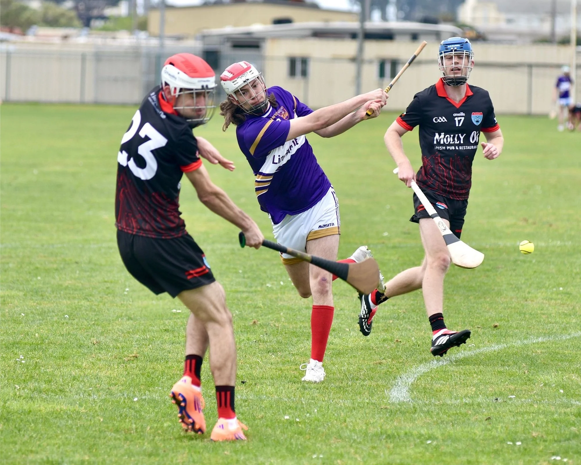 Kavanaugh's vs. St Josephs at Páirc na nGael on Tresure Island in San Francisco by William Wayland1_1975.jpg