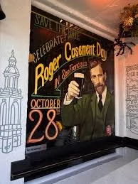 Roger Casement Mural at Casements Bar