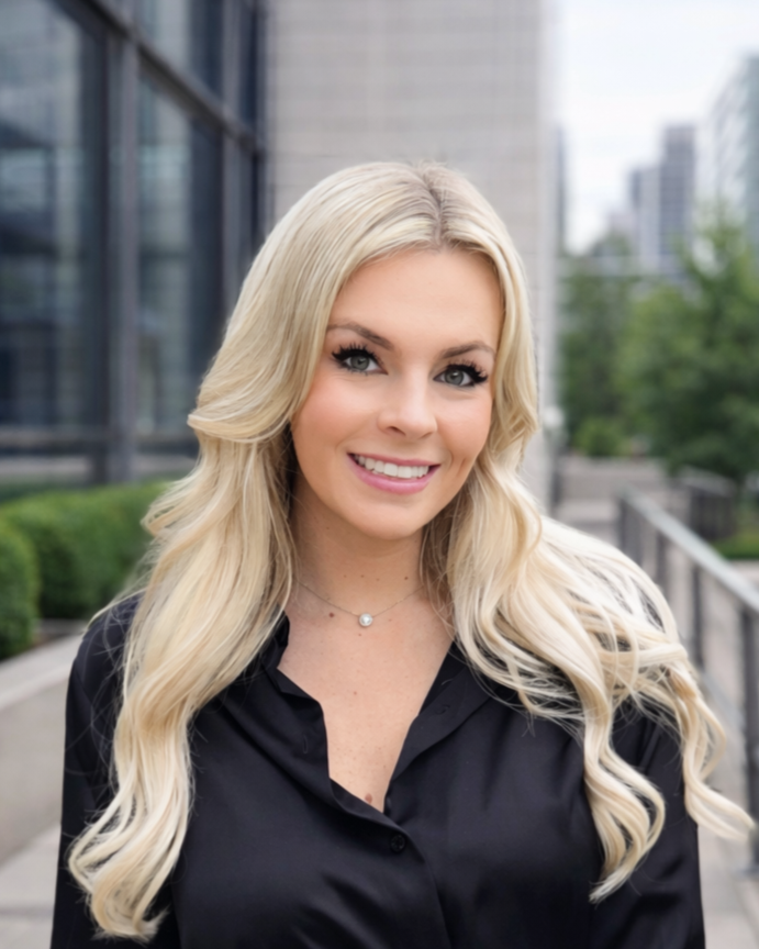 Kimberly Just, LCSW, founder and licensed clinical social worker at Peace in Counseling in Naperville, Illinois, professional headshot with a warm expression.